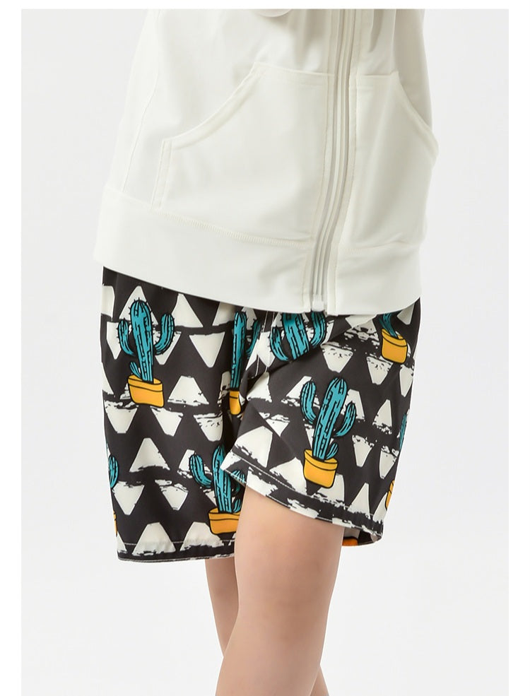 Boys Double-Layer Swim Shorts – Trendy Summer Style | 3–10Y