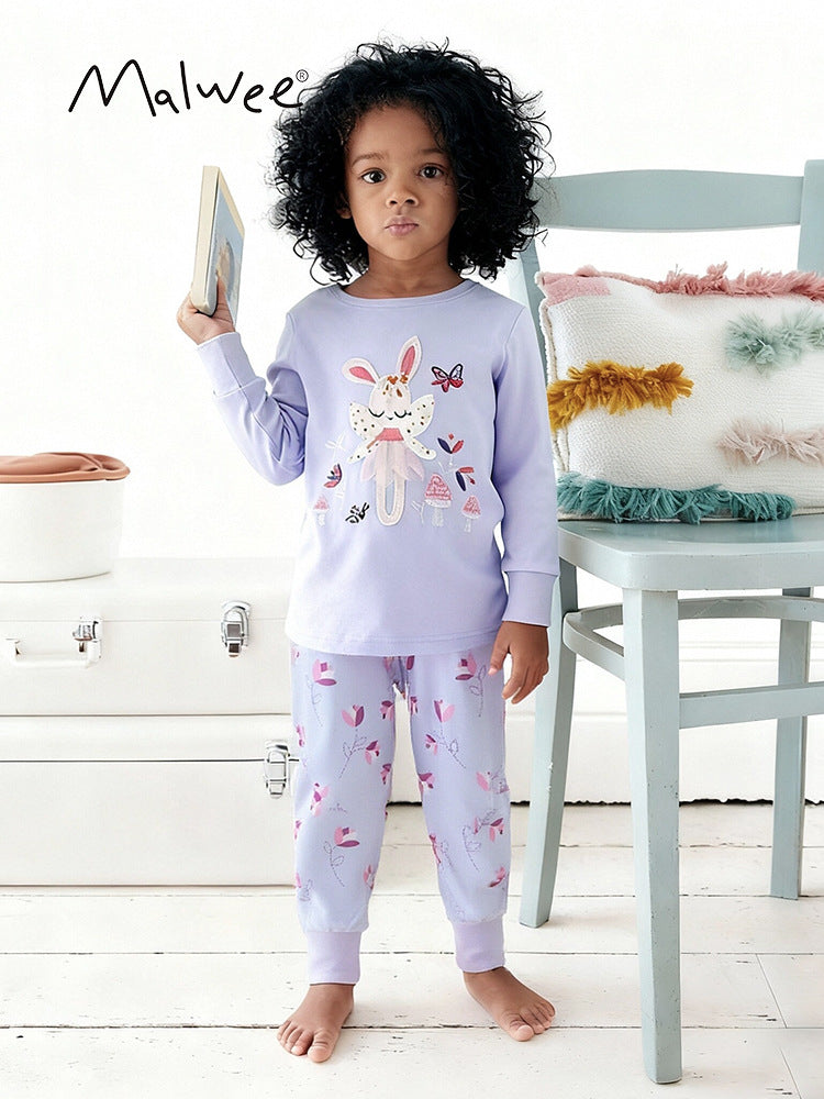 Pyjama Cotton Butterfly Design Size 4-10y