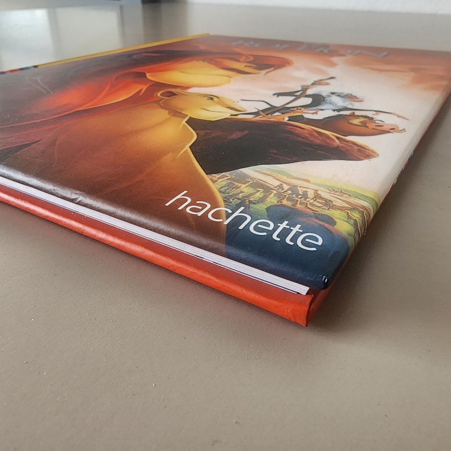 Disney " Le Roi Lion " French Book | Hard Cover | 3+