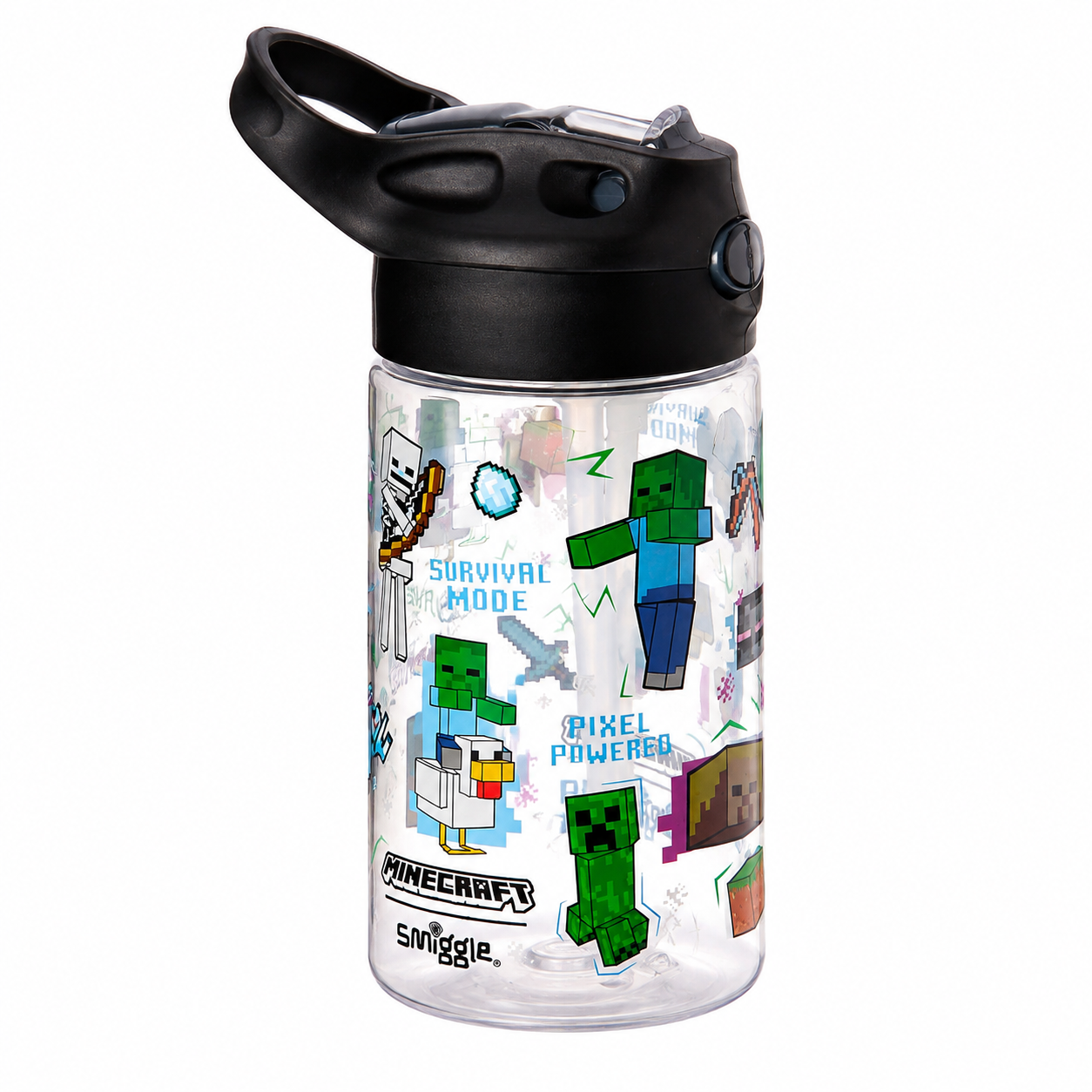 Smiggle Minecraft Pixel – 430ml | 18.3cm