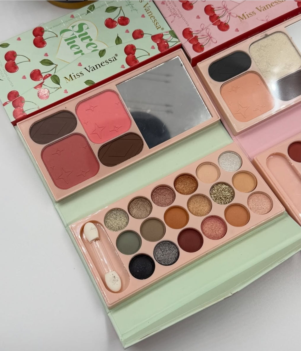 Palette Sweet Cherry Miss Vanessa Cosmetics