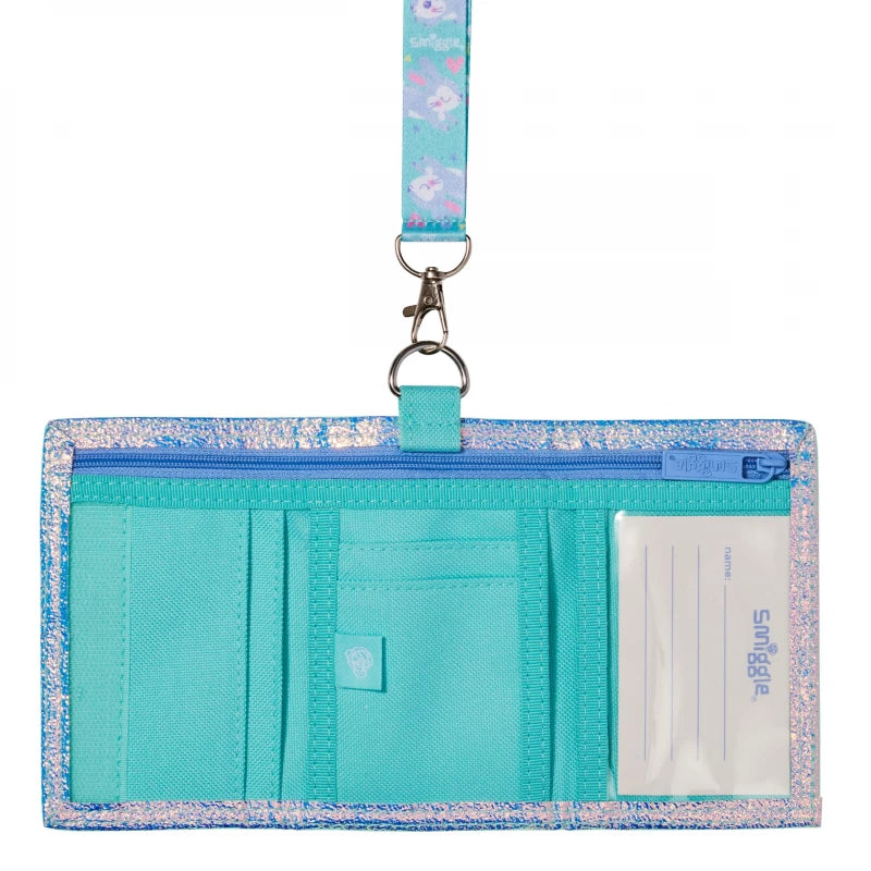 Smiggle Wallet Lanyard | Rabbit | Rainbow