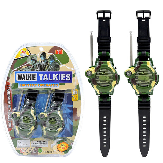Army Walkie Talkie Watch Set – 2 Pcs