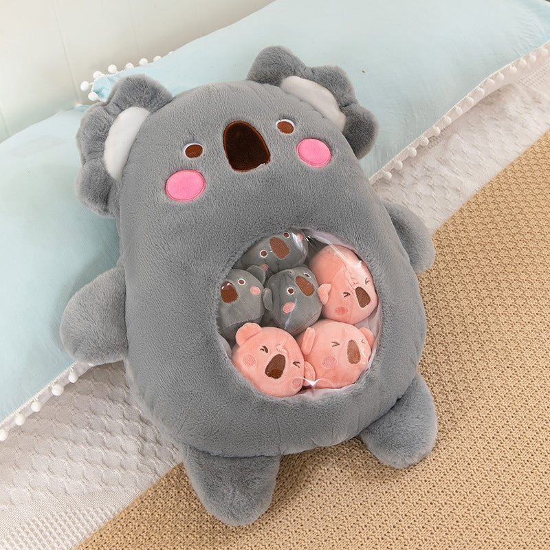 Stuffed Pillow Animal Design Toy Removable Minis