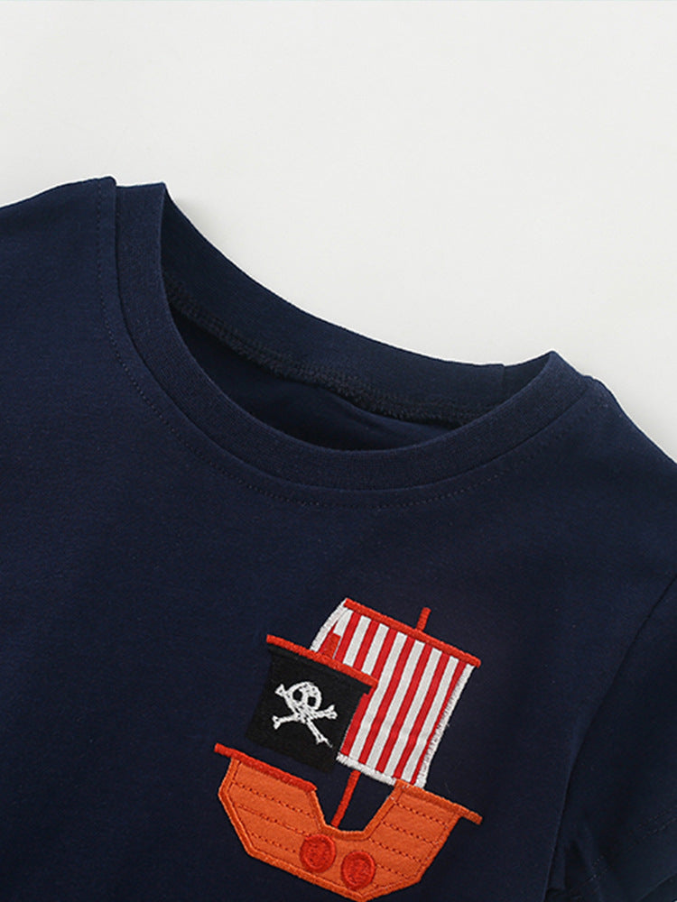Boys Cotton Pirat – Soft Summer Outfit (3–10Y)