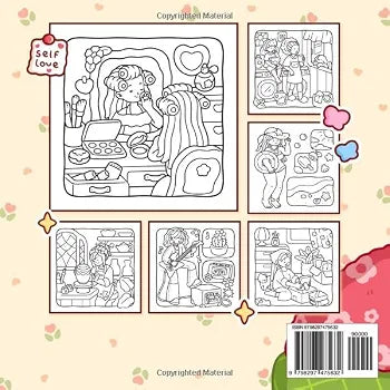 Cute & Comfy Coloring Books – 21 × 21 cm Softcover | 6+