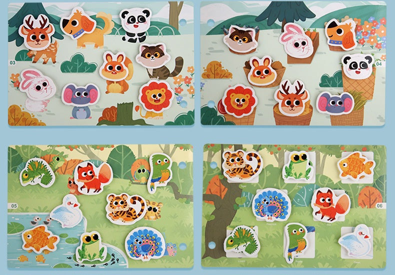 Small Educational Busy Book – Numbers & Animals