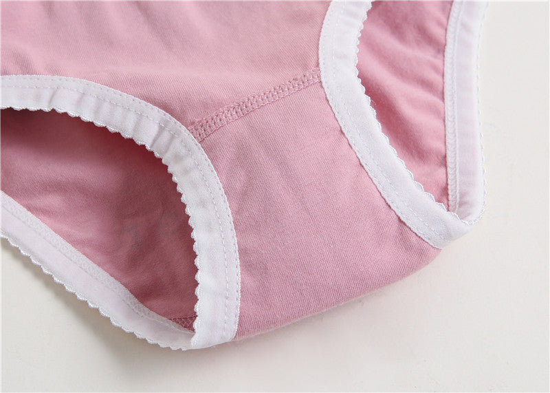 Girls Cotton Panties-Pink Dots (1 pc) | Size 2–12Y