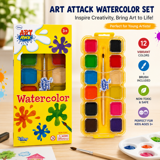 Watercolor Paint Set For Kids
