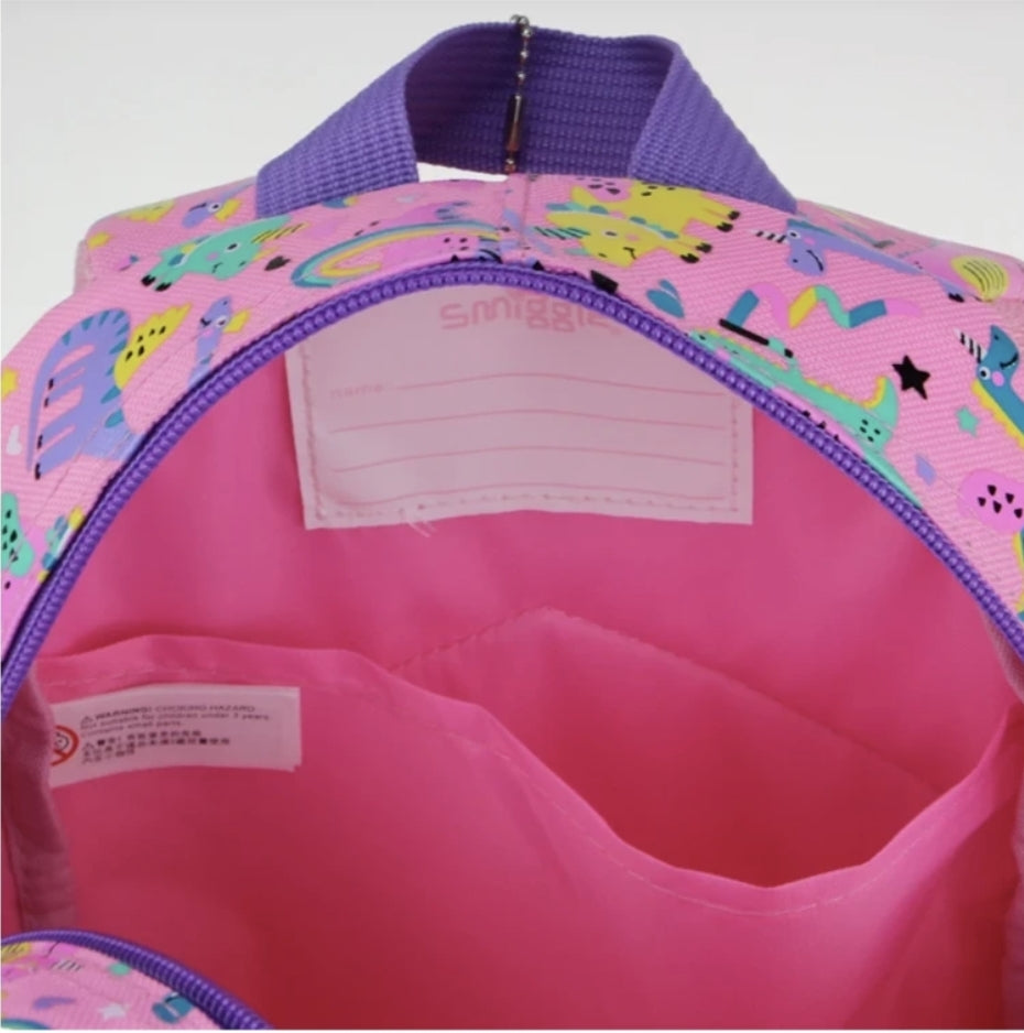 Smiggle Backpack Dinosaurs | Mini | 26cm