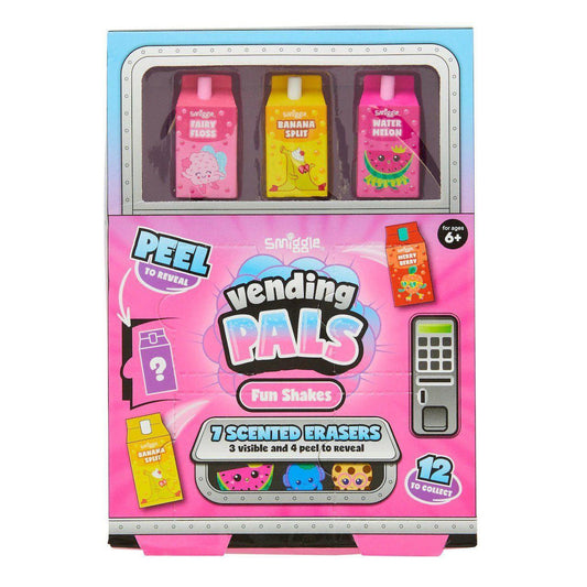 Smiggle Scented Erasers | Fun Shakes| Pack Of 7