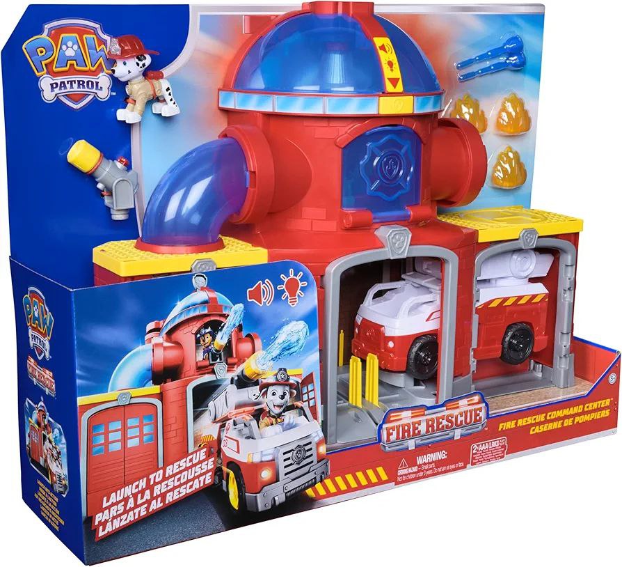 The Fire Rescue Paw Patrol Set Toy