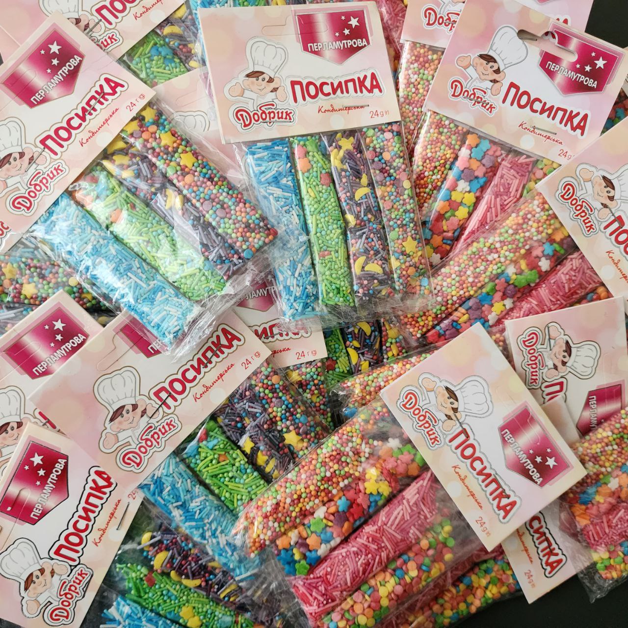 Sprinkles Decoration Colorful Topping Various Colors 25g