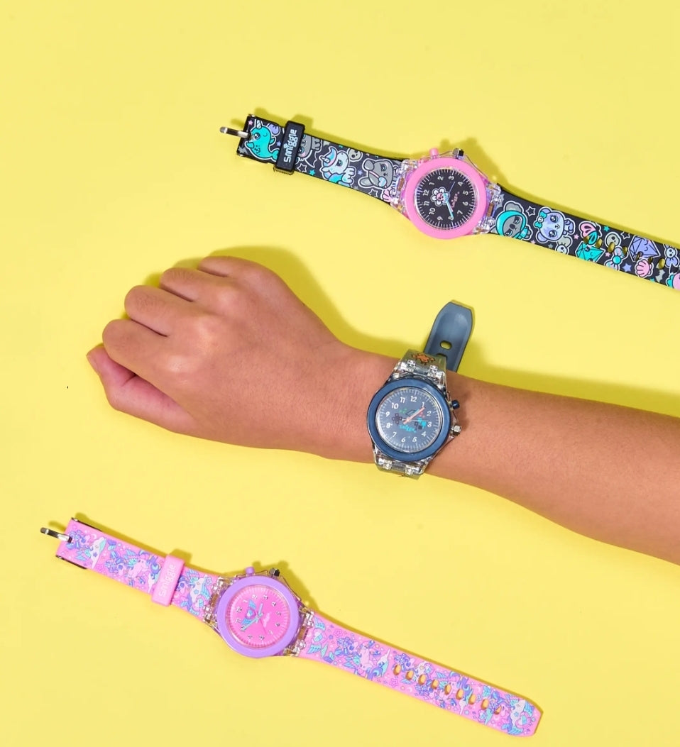 Smiggle Light Time Watch - Pink Unicorn