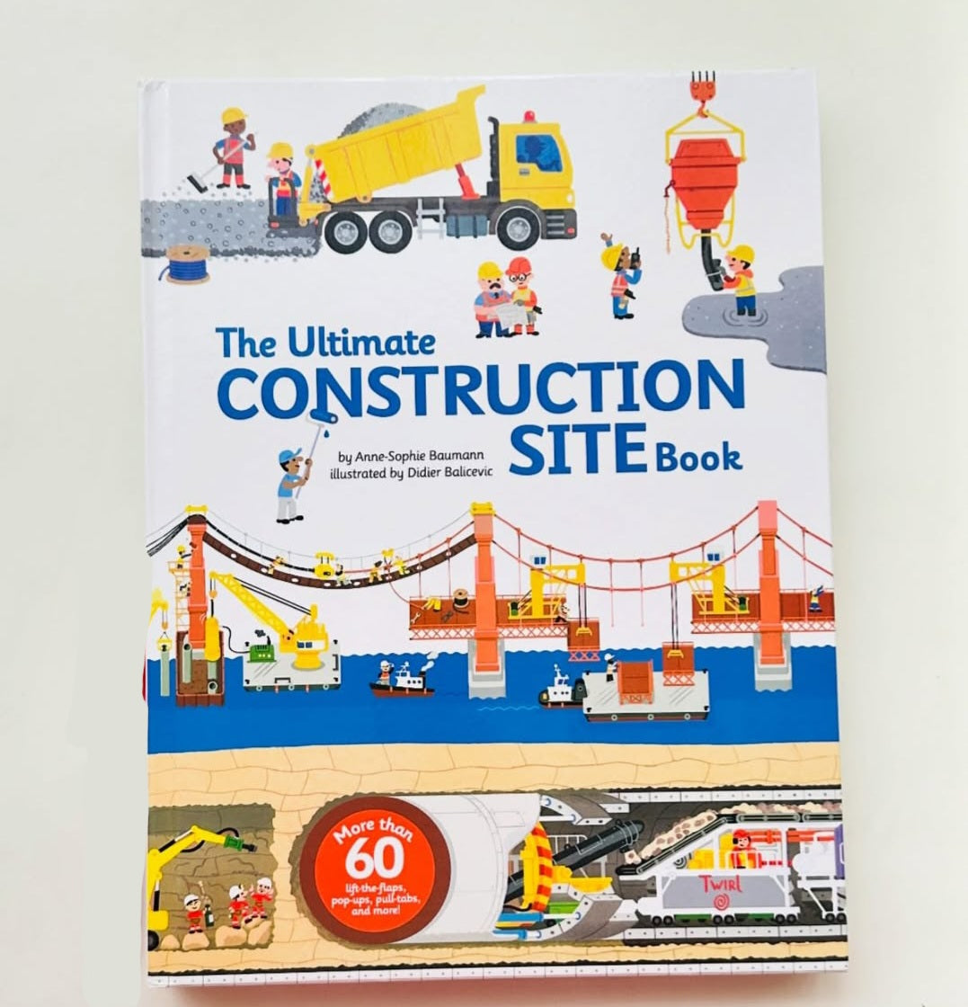 Big Ultimate Construction Site Book | Hardcover | 5+