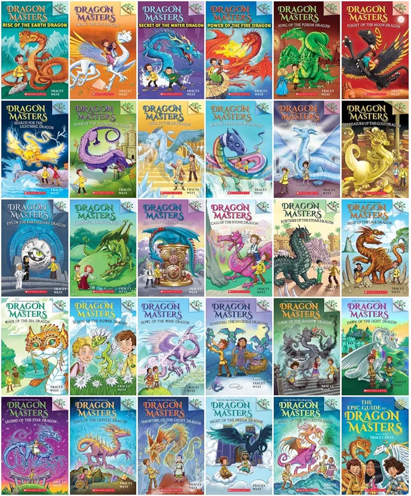 Dragon Masters 27 Books Set | Soft Cover | 8+