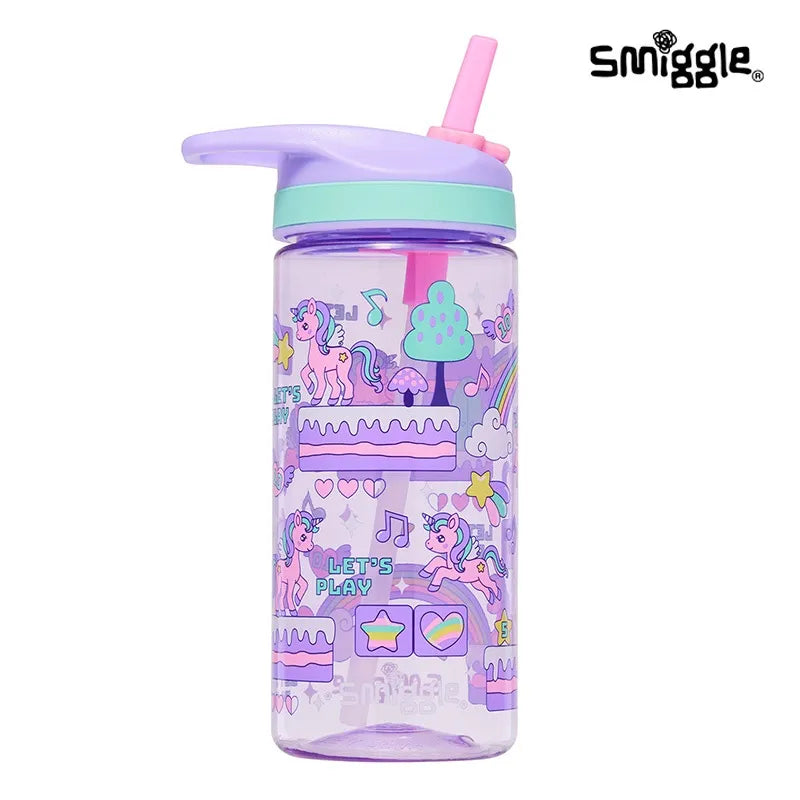 Smiggle Water Bottle - Rainbow | Unicorn | 440ml