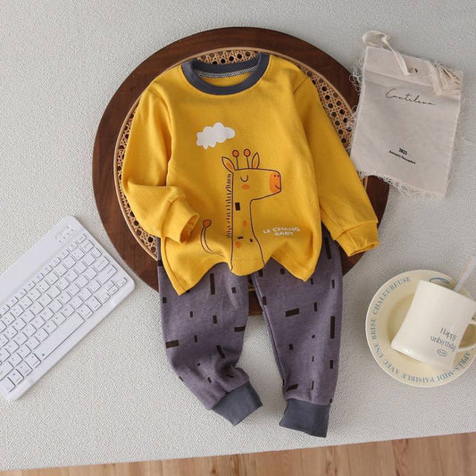 Pyjama Coton 100% Giraffe Design | 0-8y