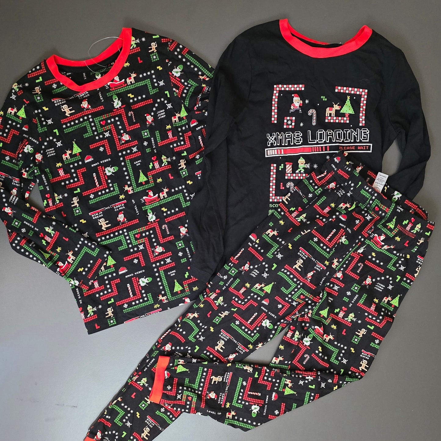 Christmas Pijama George Game Design 3pcs Set 12-13y