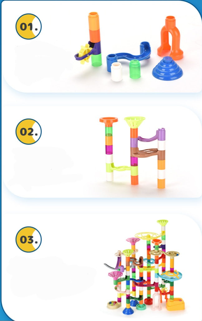 Marble Run Building Set for Kids | 150pcs | 3+