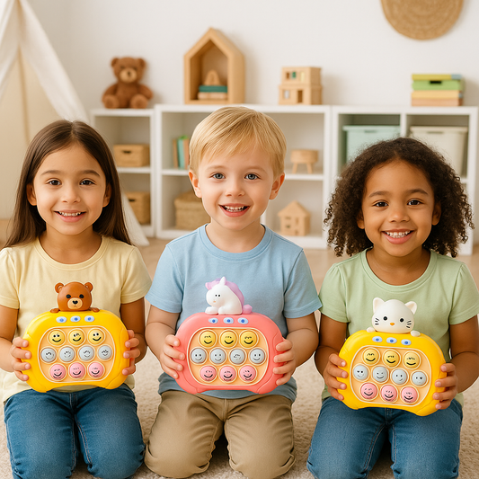 Speed Push Game For Kids Cute Animals Design