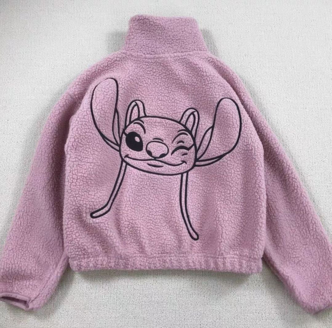 Warm Sweater With Zipper Stitch Angel Size 8-12y