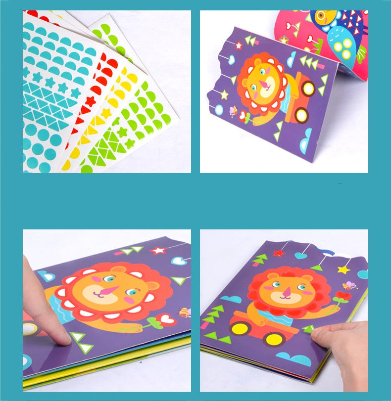 Educational Sticker Activity Set for Kids – Animal Sticker Book