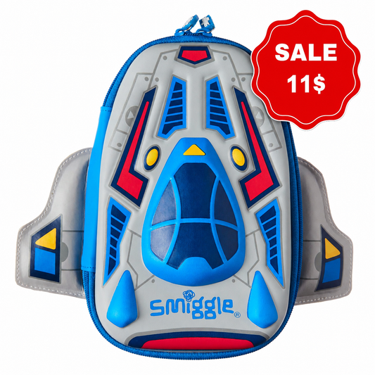 Smiggle Pencil Case | Hardtop | Space Ship
