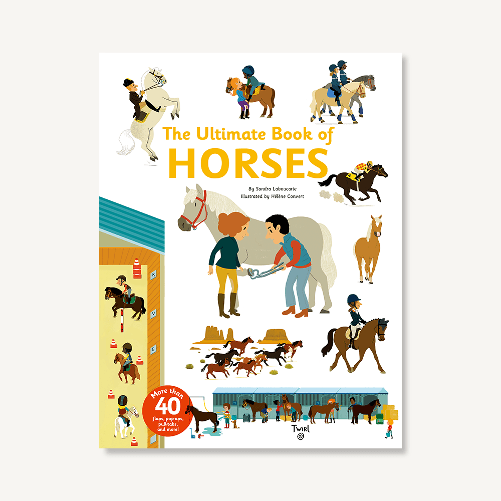 Big Ultimate Book Of Horses | Hardcover | 5+