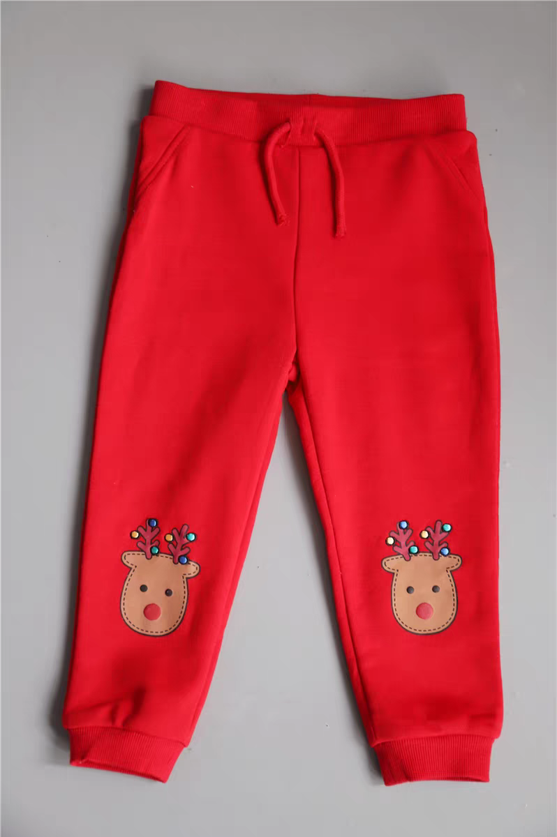 Christmas Outfit For Kids With Fleece 6-36month