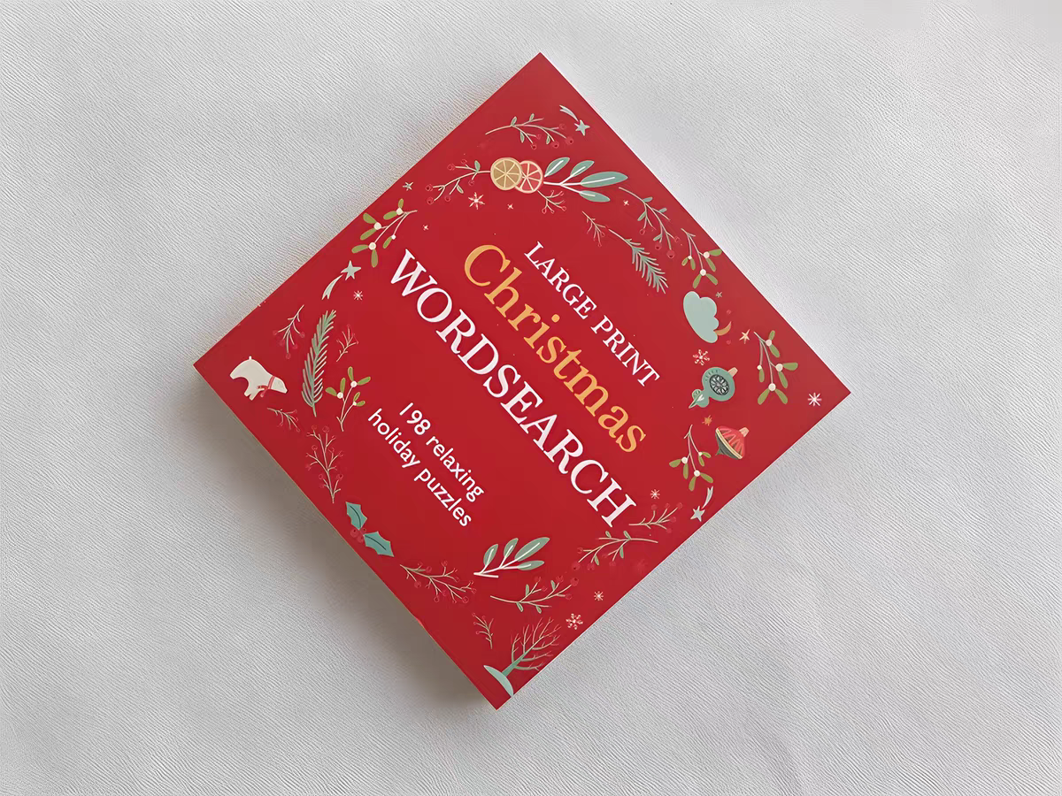 Large Print Christmas 198 Relaxing Holiday Puzzles | Soft Cover | 14+