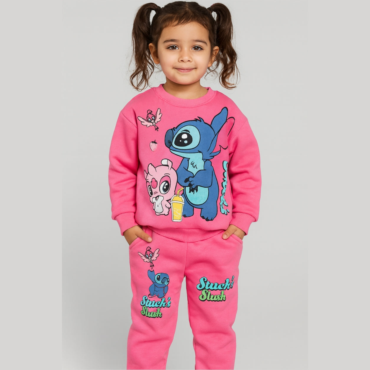 Outfit Fleece Stitch Design Size 4-6y