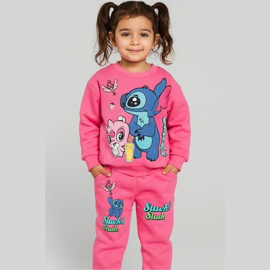 Outfit Fleece Stitch Design Size 4-6y