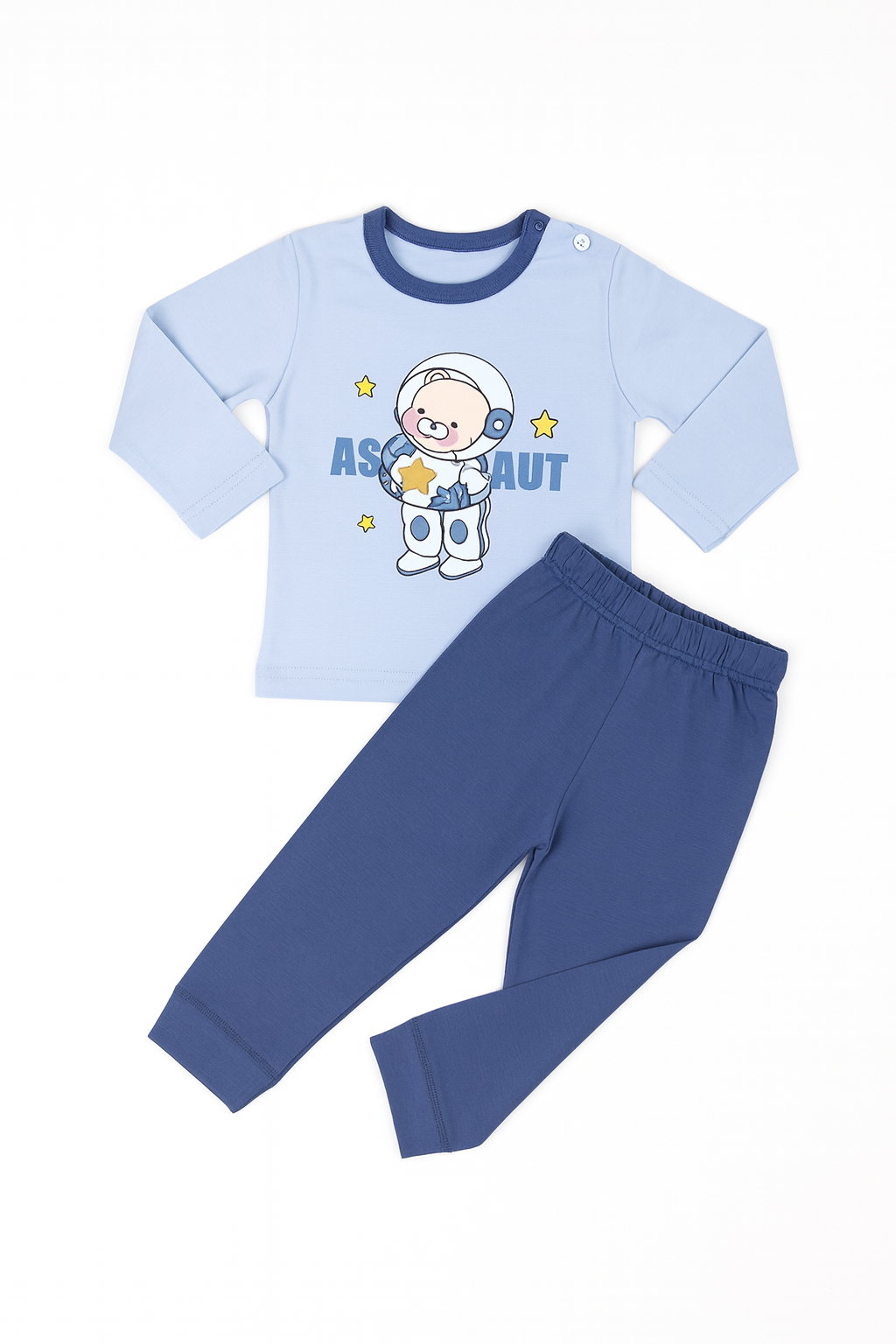 Pyjamas For Boys Astronaut Design Size 1-6y
