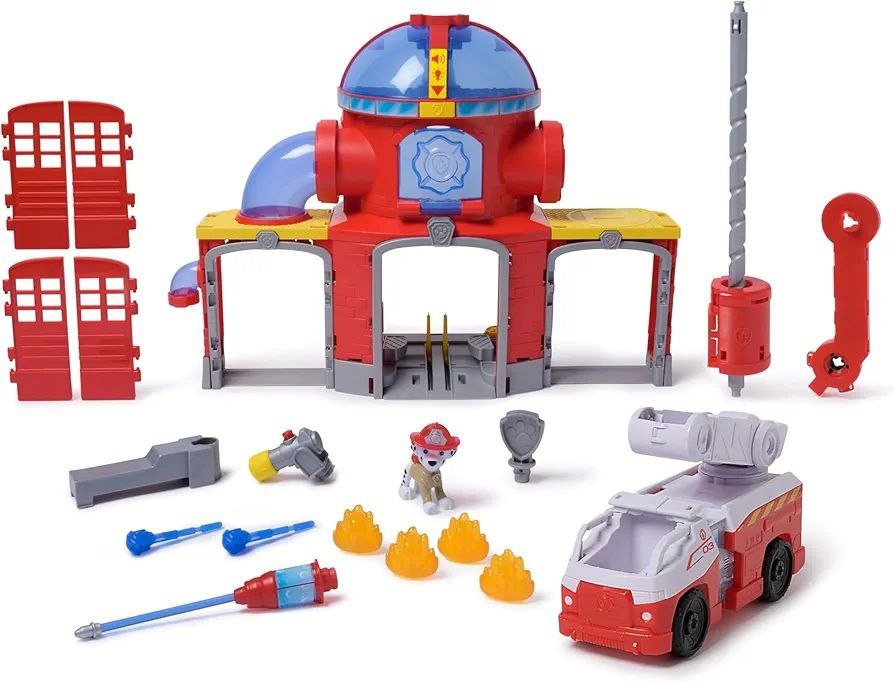 The Fire Rescue Paw Patrol Set Toy