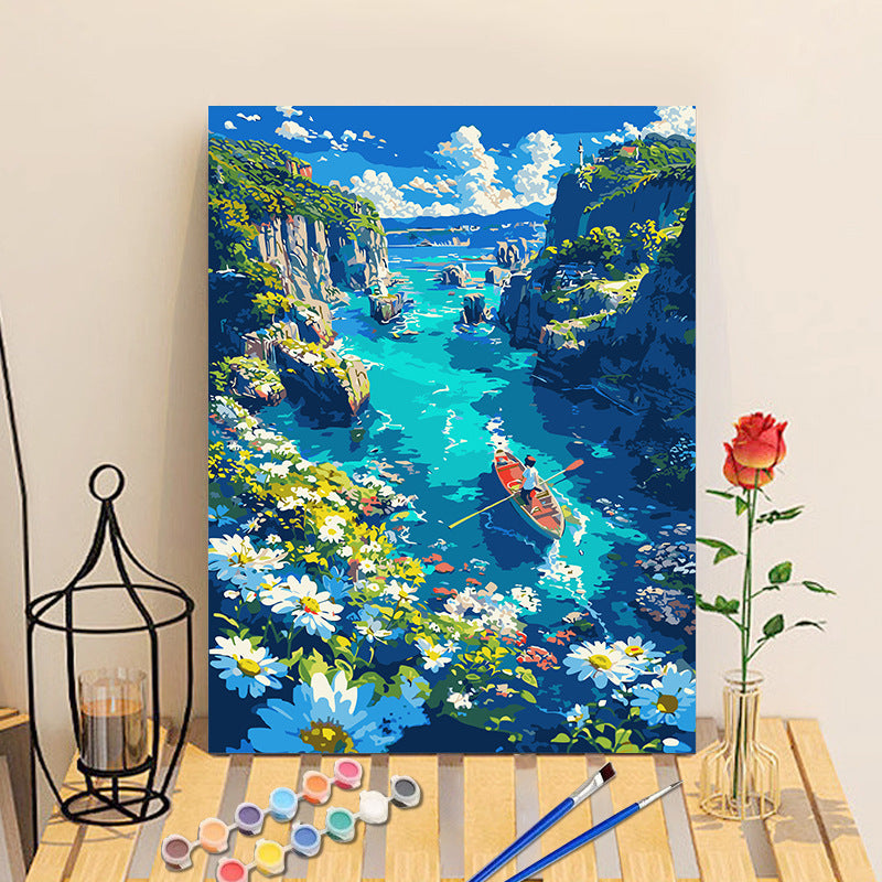 DIY Paint by Numbers Canvas Kit | 40×50cm