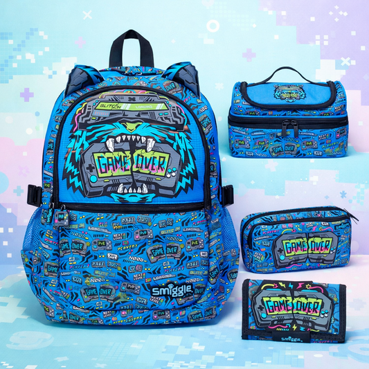 Smiggle Blue Game Over | Build Your Own Set
