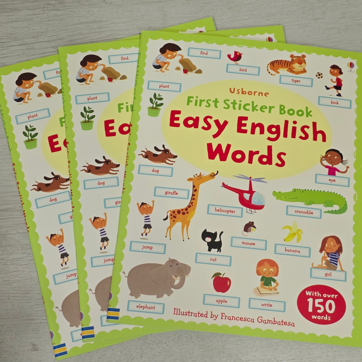 Usborne First Sticker Books | A4 | 3+