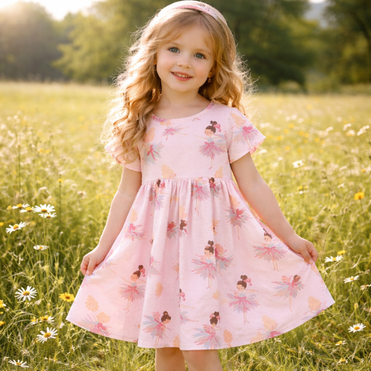 Girls Dress Princess  - Soft Summer Wear(3-10y)