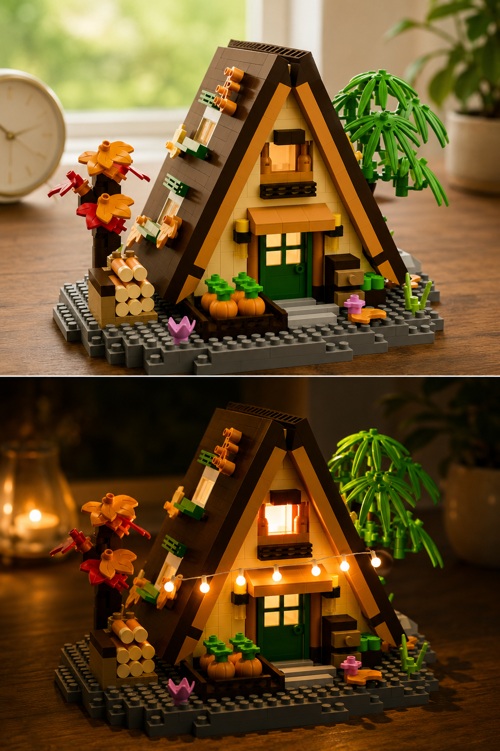 Forest Log Cabin  Building Blocks collection | 8+