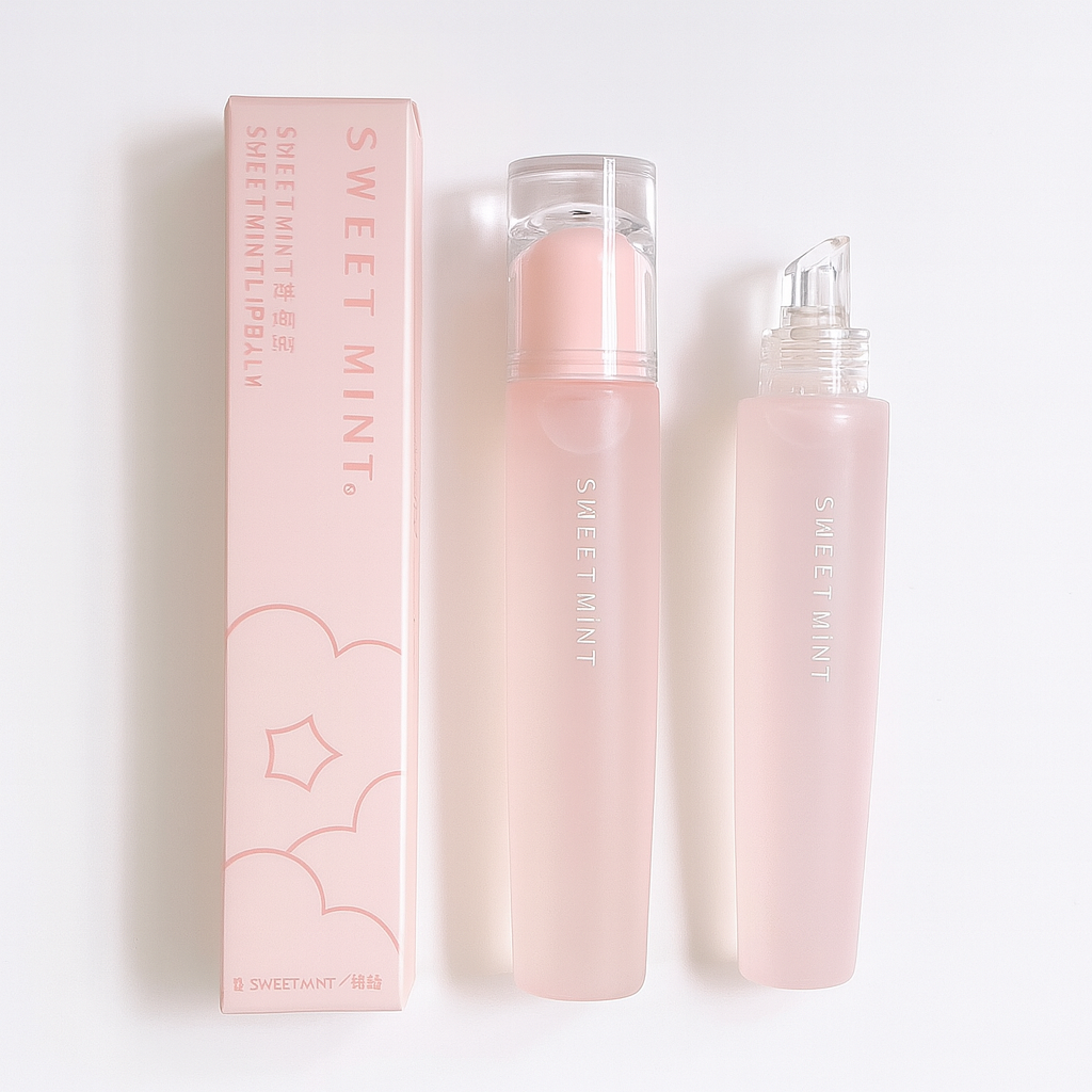 Sweet Mint Lip Balm Moisturiser Transparent Lip Gloss