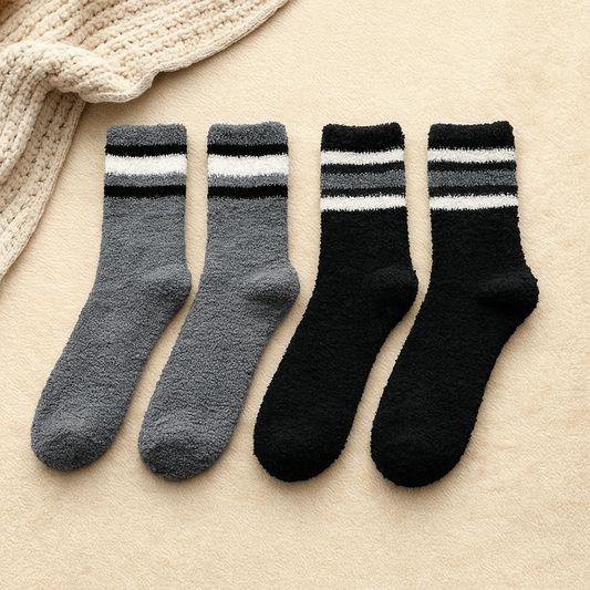Warm Cozy Fuzzy Socks For Men One Size