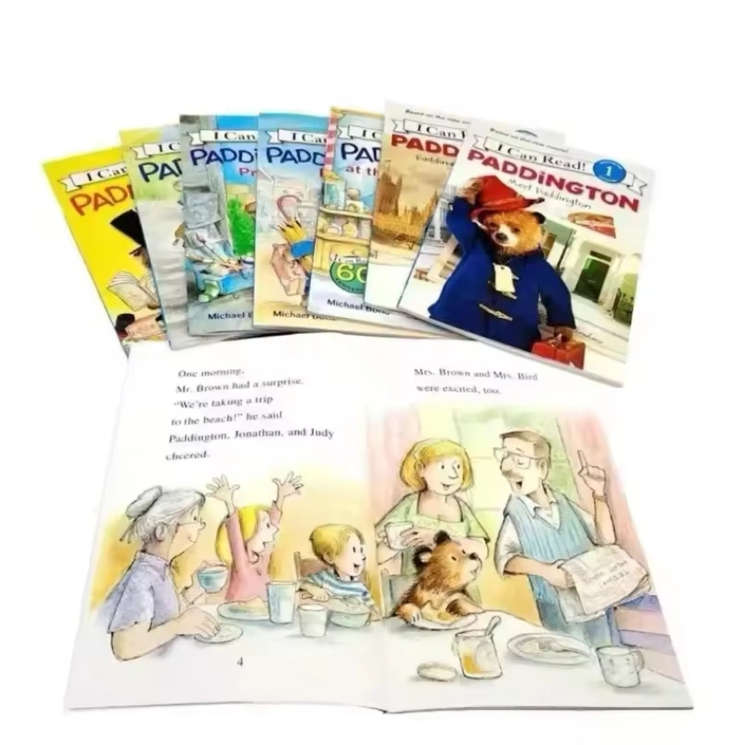 Paddington I Can Read! Level 1 – 8-Book Collection | 4+