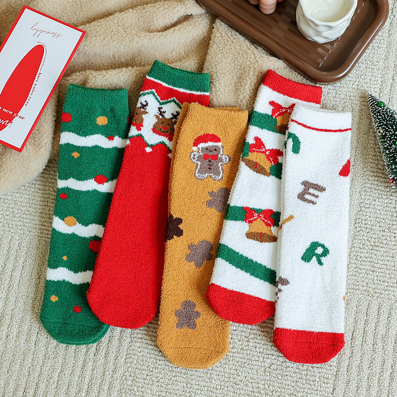 Christmas Cozy Warm Socks Size  35-39