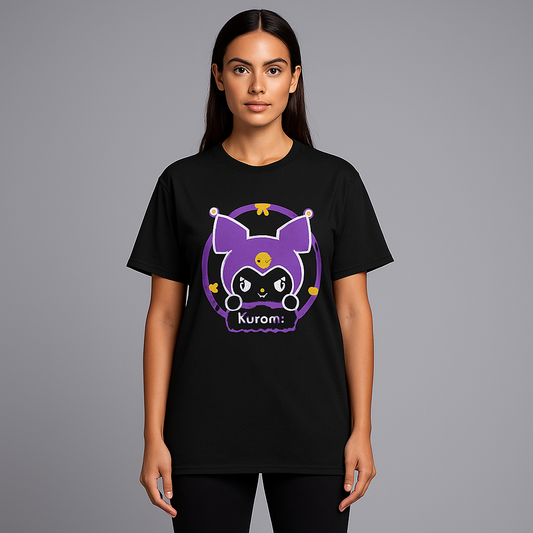 Tshirt For Women Kuromi Design Size M