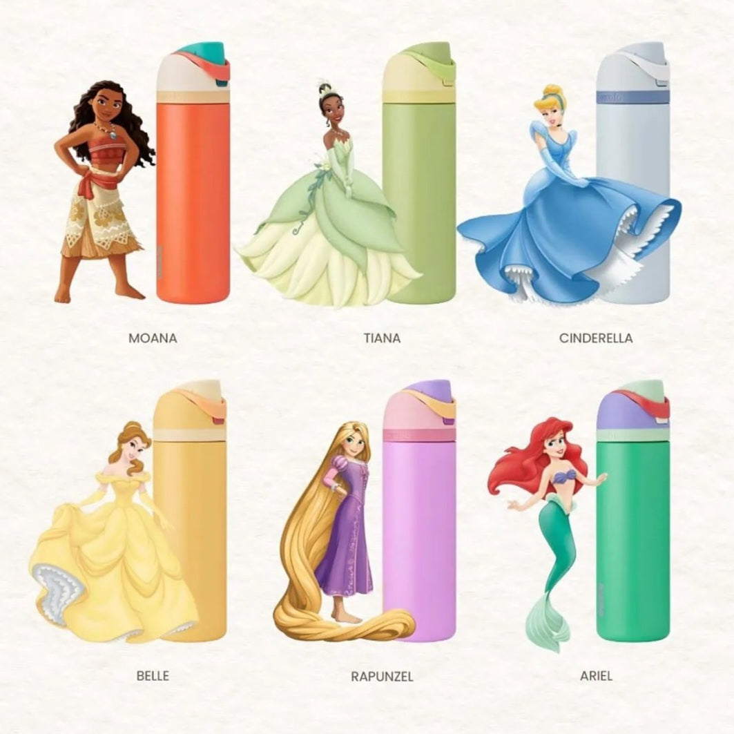 Owala Stainless Steel FreeSip Leak-proof Disney Princess Collection | 710ml