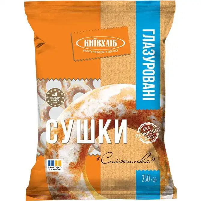 Kyivkhlib Snizhynka glazed dried bread 250 g