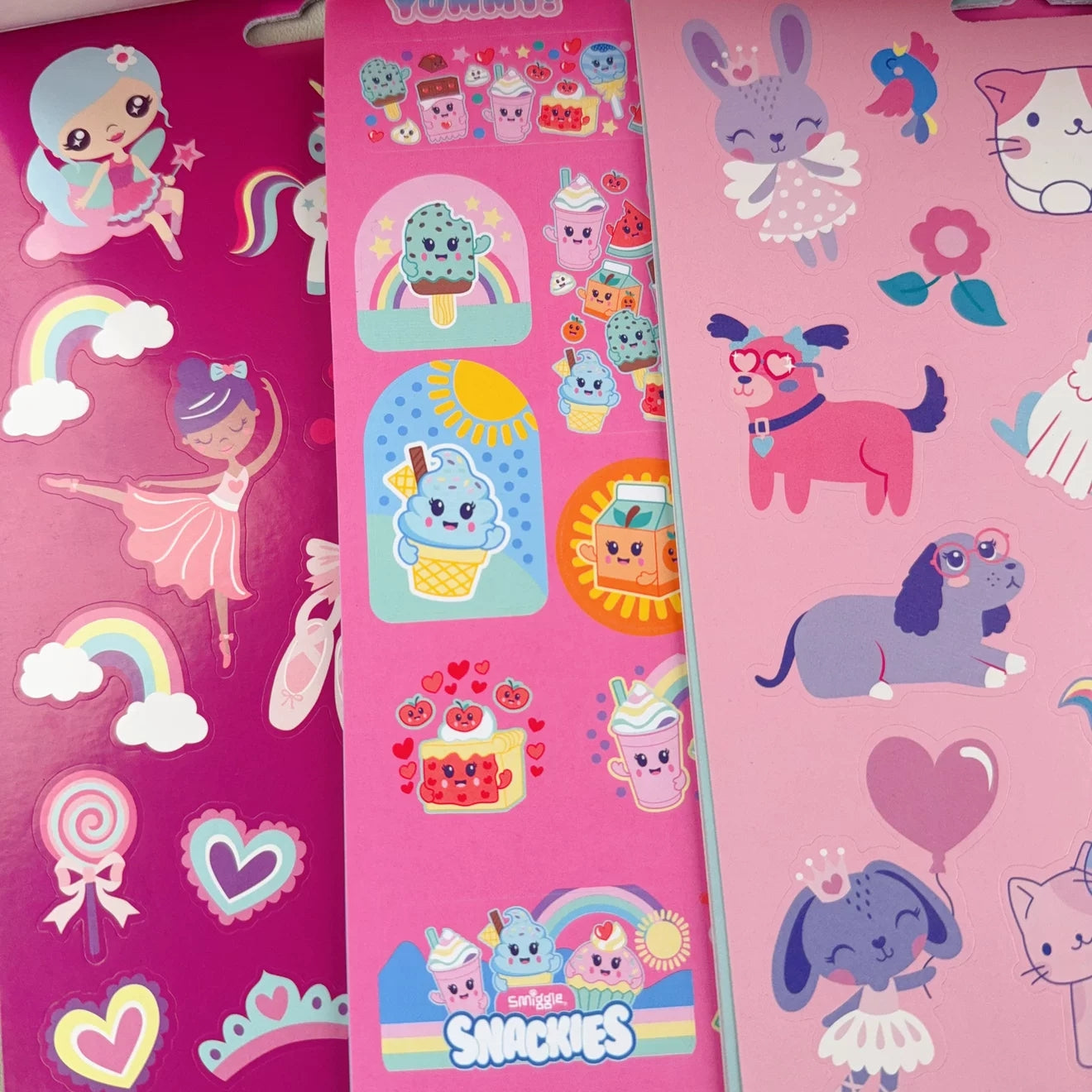 Smiggle Sticker Studio - 8 Sticker Sheets | Over 300 Stickers | 3+