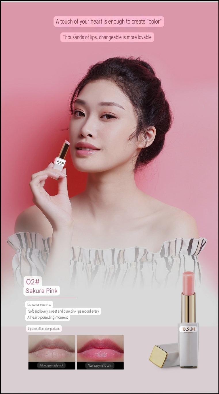 Moisture Color Awakening Lip Balm, Soft Pink/White