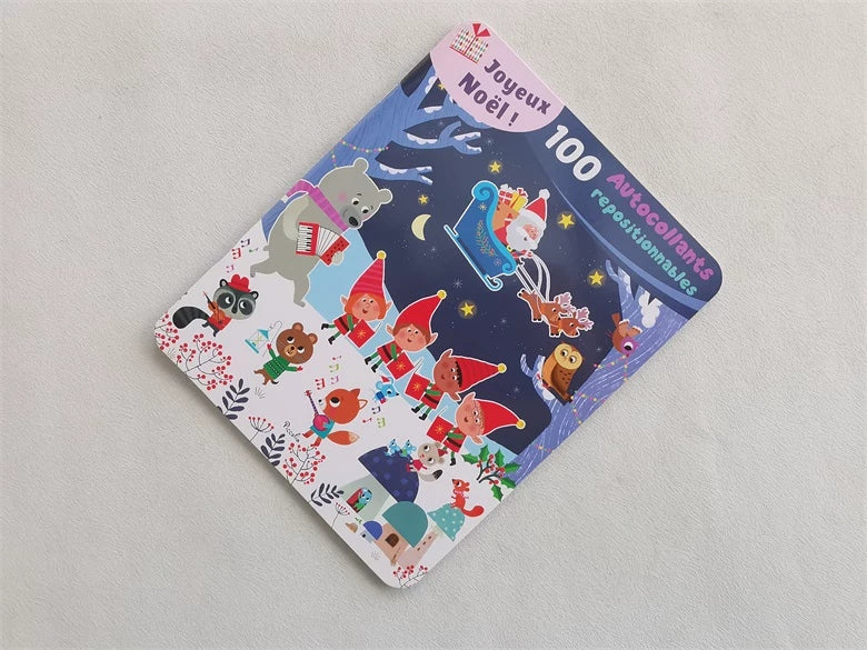 100 Autocollants Repositionnables - French Book | Soft Cover | 3+